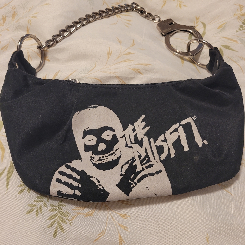 The Misfits Graphic Chain-Handle Shoulder Bag